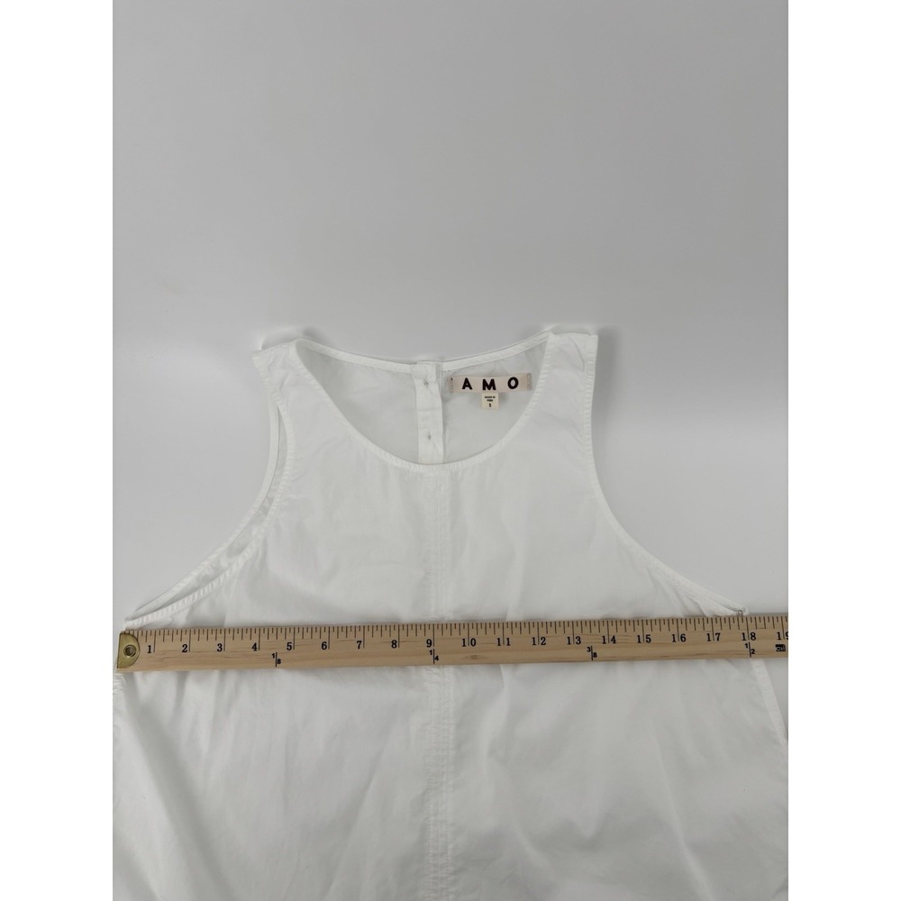 NWT AMO Anne Tank Sz S Mother Of Pearl Button Top MSRP $158 - Picture 5 of 6